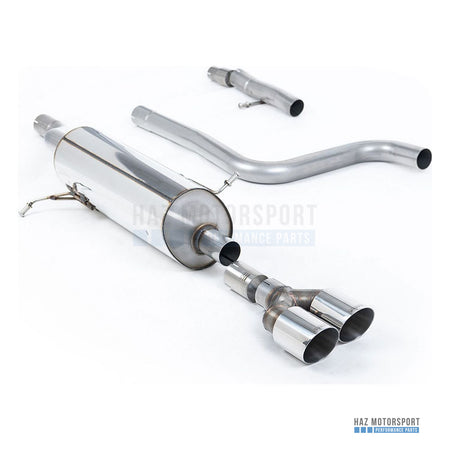 Milltek Sport Resonated (Quieter) GPF Back Exhaust – Ford Fiesta Mk8 1.0T ST Line (2020 on) – photo 3