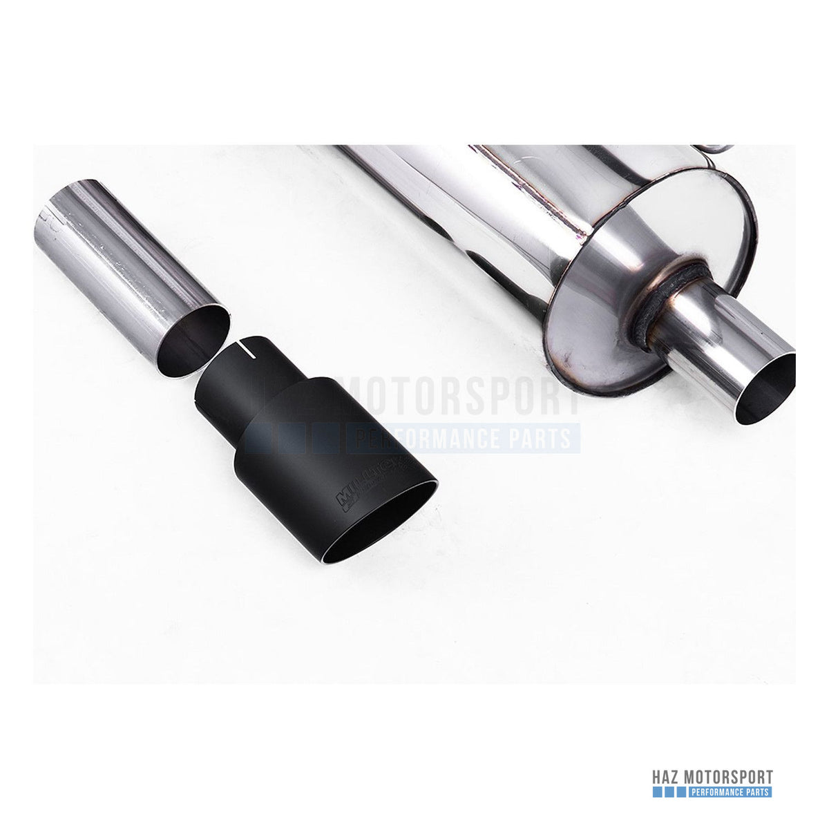 Milltek Sport Resonated (Quieter) GPF Back Exhaust – Ford Fiesta Mk8 1.0T ST Line (2020 on) – photo 5