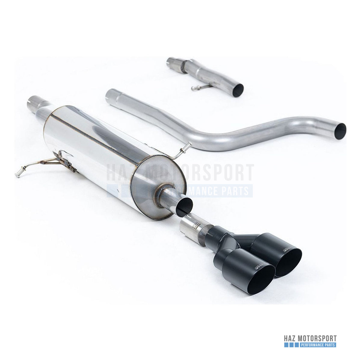 Milltek Sport Resonated (Quieter) GPF Back Exhaust – Ford Fiesta Mk8 1.0T ST Line Dual Outlets (2020 on) – photo 6