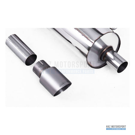 Milltek Sport Resonated (Quieter) GPF Back Exhaust – Ford Fiesta Mk8 1.0T ST Line (2020 on) – photo 8