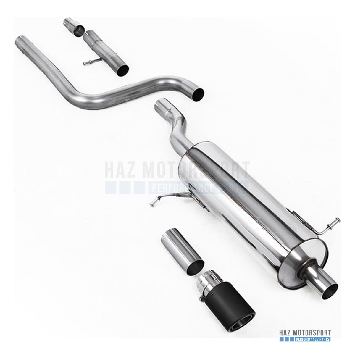 Milltek Sport Resonated (Quieter) GPF Back Exhaust – Ford Fiesta Mk8 1.0T ST Line (2020 on) – photo 11