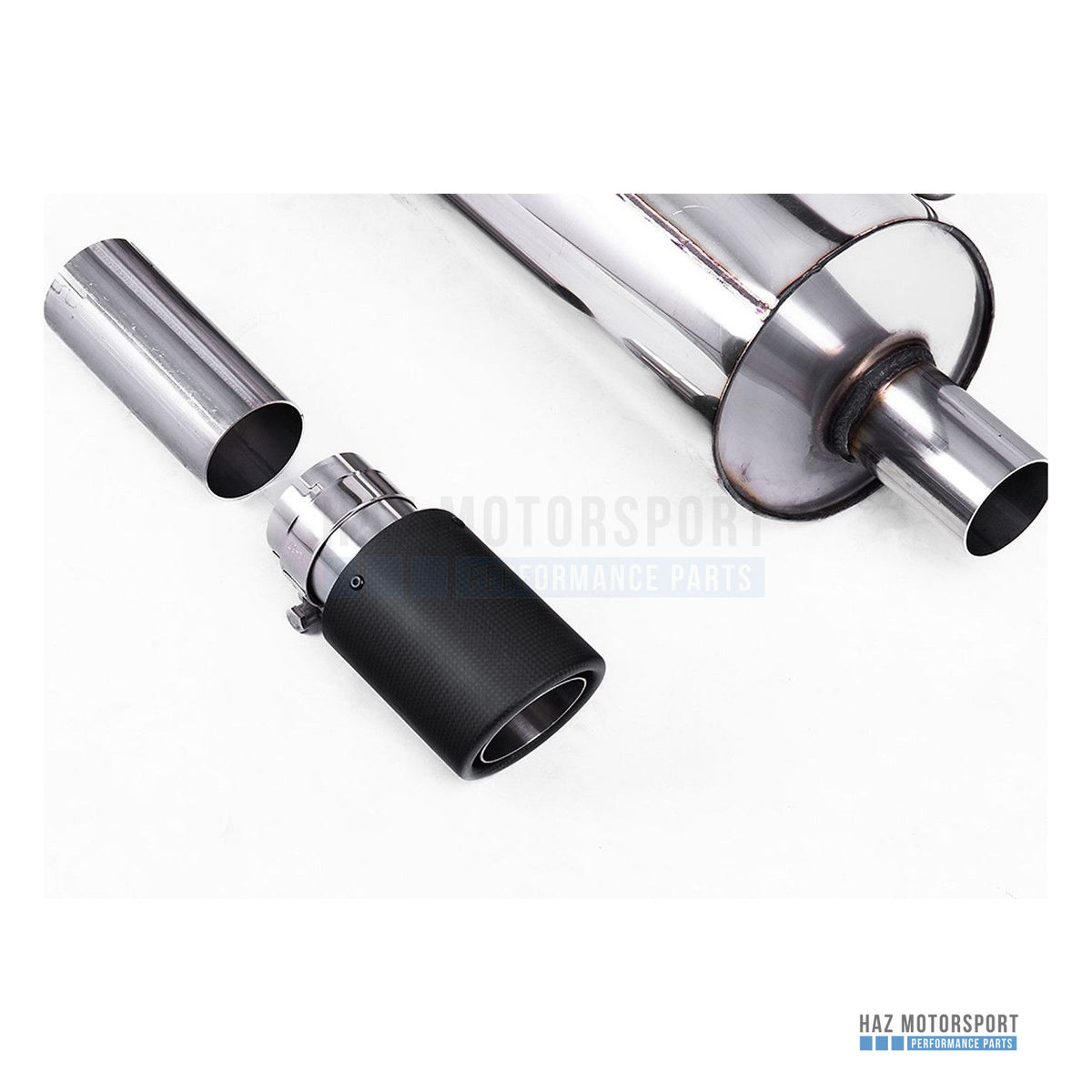 Milltek Sport Resonated (Quieter) GPF Back Exhaust – Ford Fiesta Mk8 1.0T ST Line (2020 on) – photo 12