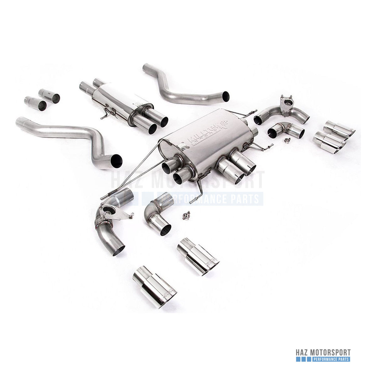 Milltek Sport Resonated (Quieter) GPF Back Exhaust – Land Rover Defender 90 5.0 V8 (2021 on) – photo 1