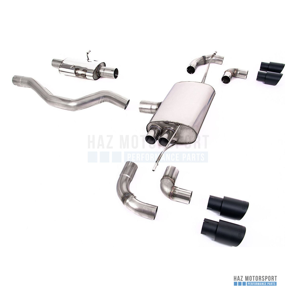 Milltek Sport Resonated (Quieter) GPF Back Exhaust – Land Rover Defender 90 3.0 I6 P400 (2020 on) – photo 2
