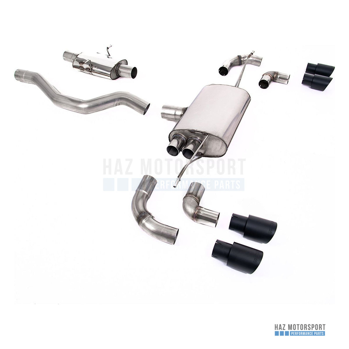 Milltek Sport Resonated (Quieter) GPF Back Exhaust – Land Rover Defender 90 2.0L P300/P400e (2020 on) – photo 2