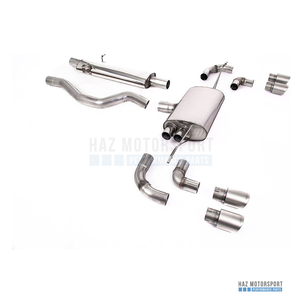 Milltek Sport Resonated (Quieter) GPF Back Exhaust – Land Rover Defender 110 3.0 I6 P400 (2020 on) – photo 3
