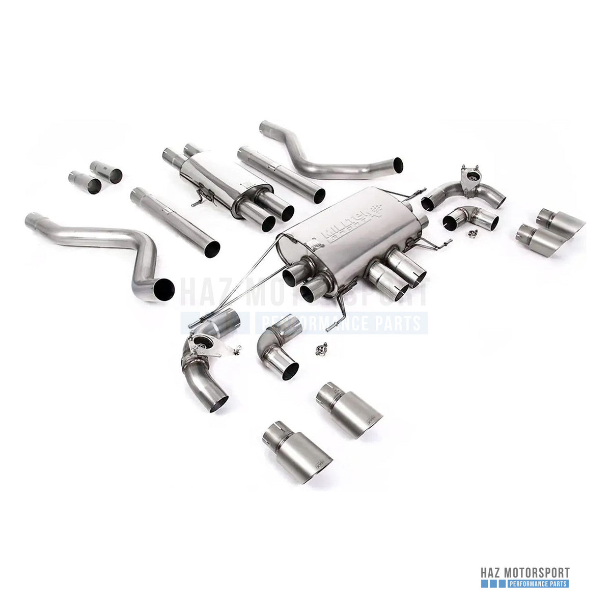 Milltek Sport Resonated (Quieter) GPF Back Exhaust – Land Rover Defender 110 5.0 V8 (2021 on) – photo 4