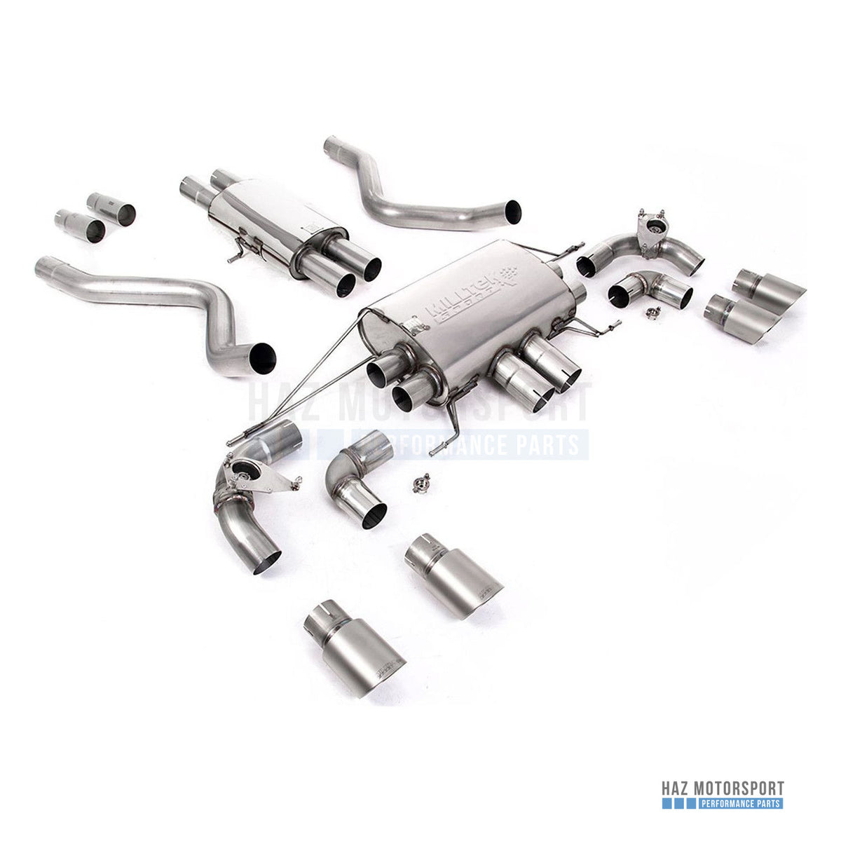 Milltek Sport Resonated (Quieter) GPF Back Exhaust – Land Rover Defender 90 5.0 V8 (2021 on) – photo 6