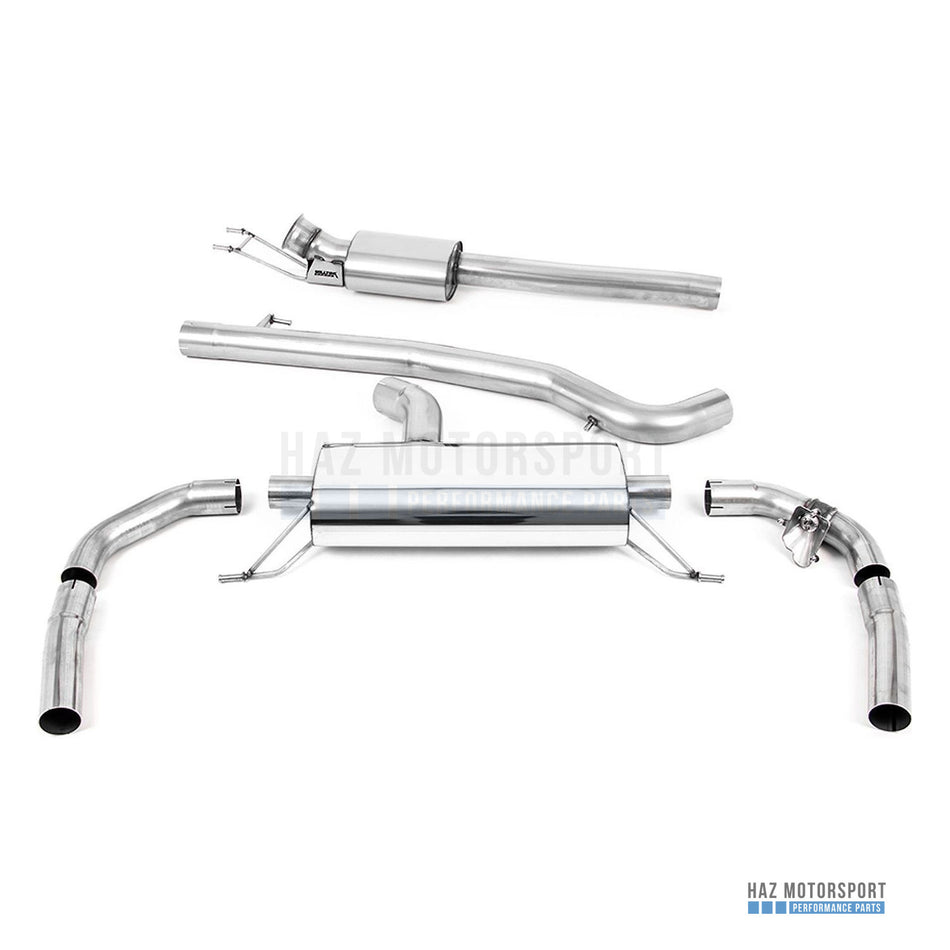Milltek Sport Resonated (Quieter) GPF Back Exhaust – Mercedes-AMG CLA45 & CLA45 S C118 2.0 Turbo (2020–2021) – photo 1