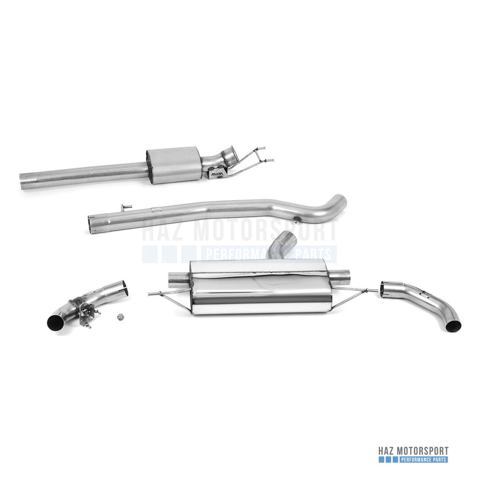 Milltek Sport Resonated (Quieter) GPF Back Exhaust – Mercedes-AMG A45 & A45 S W177 Hatch 2.0 Turbo (2019–2021) – photo 1