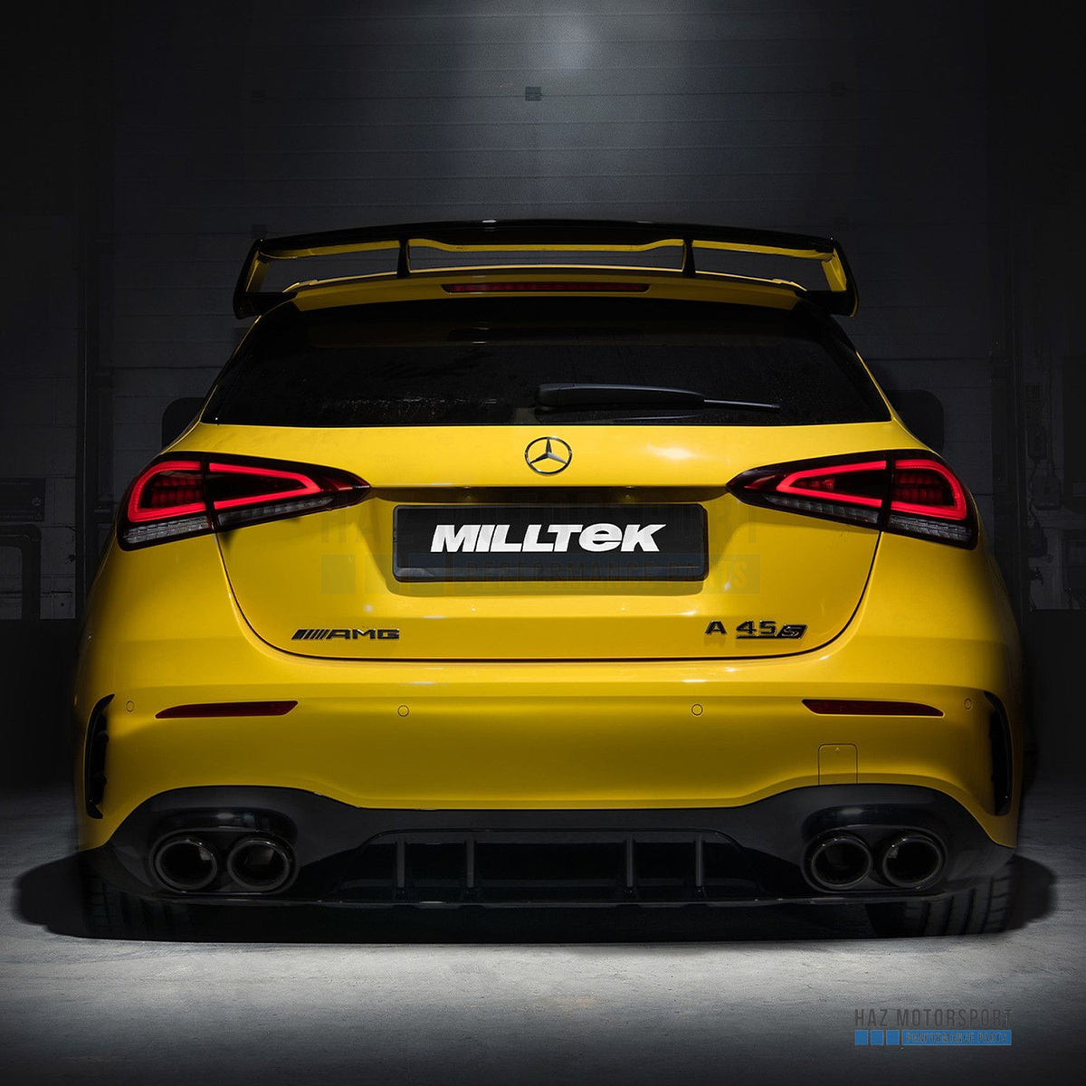Milltek Sport Resonated (Quieter) GPF Back Exhaust – Mercedes-AMG A45 & A45 S W177 Hatch 2.0 Turbo (2019–2021) – photo 2