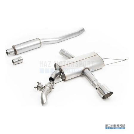 Milltek Sport Resonated (Quieter) GPF Back Exhaust – Mini Mk4 JCW F66 2.0T B48 (2024 on) – photo 1