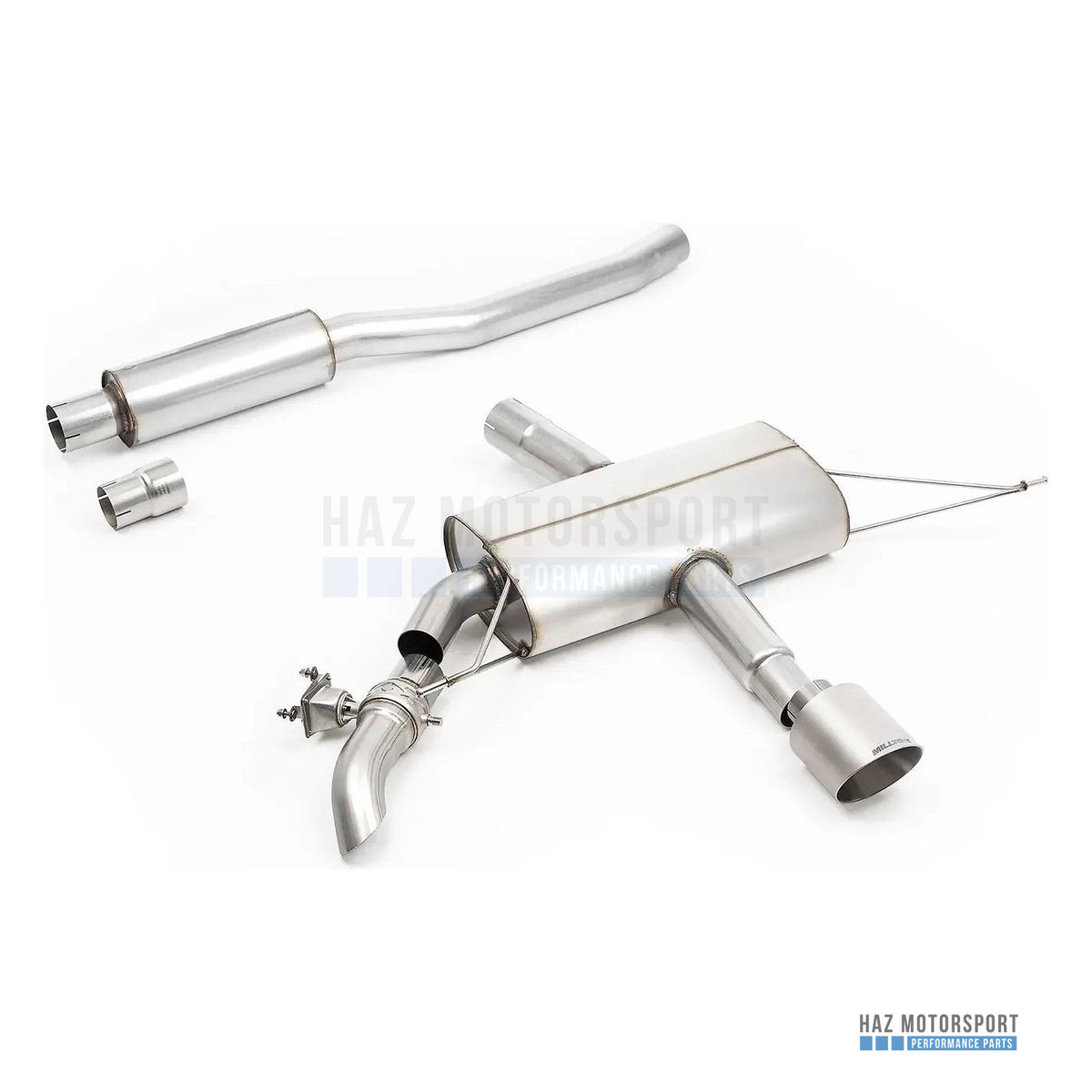 Milltek Sport Resonated (Quieter) GPF Back Exhaust – Mini Mk4 JCW F66 2.0T B48 (2024 on) – photo 5