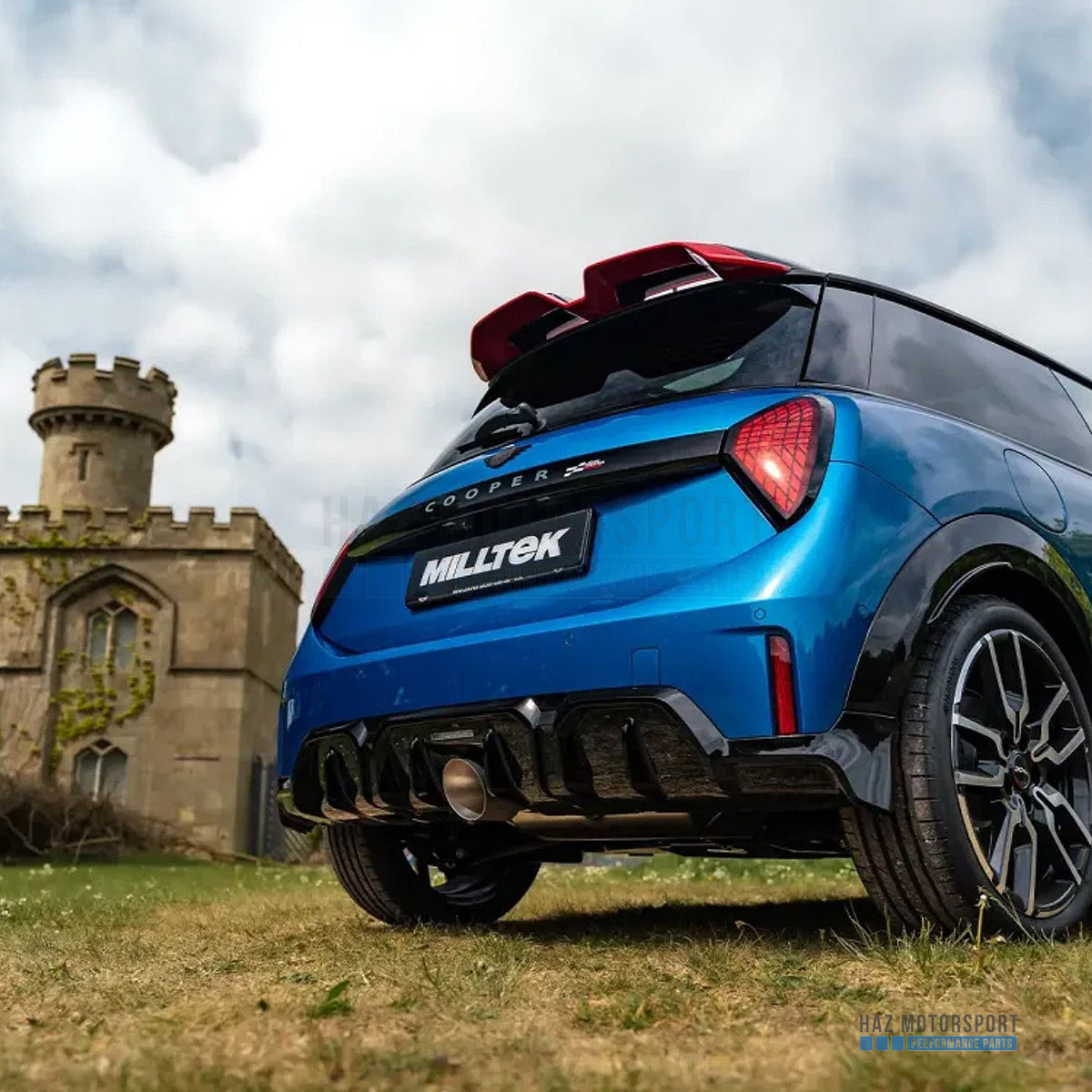 Milltek Sport Resonated (Quieter) GPF Back Exhaust – Mini Mk4 JCW F66 2.0T B48 (2024 on) – photo 8