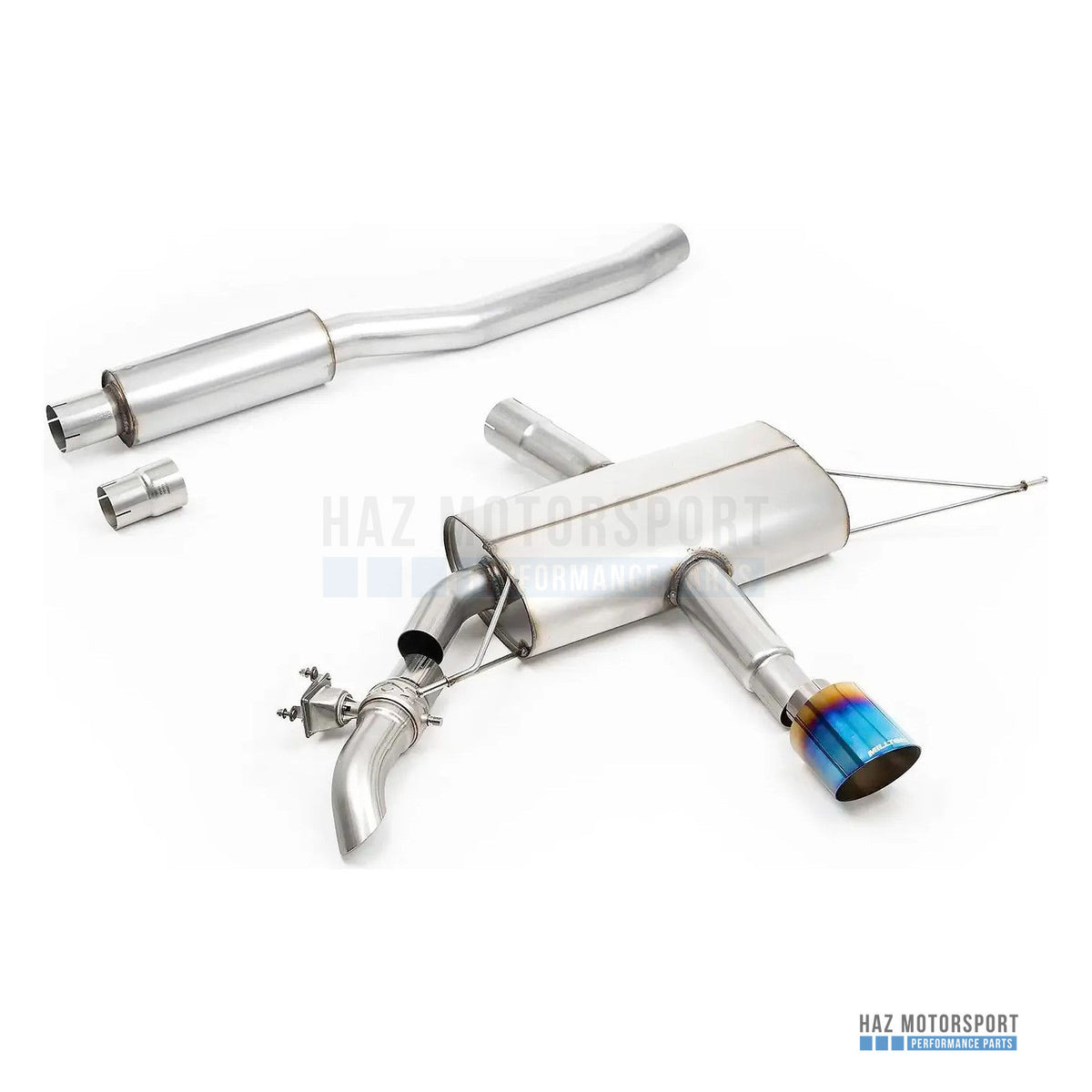 Milltek Sport Resonated (Quieter) GPF Back Exhaust – Mini Mk4 JCW F66 2.0T B48 (2024 on) – photo 9