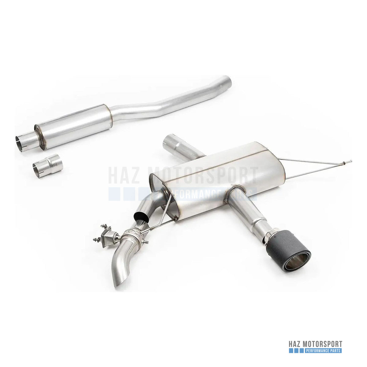 Milltek Sport Resonated (Quieter) GPF Back Exhaust – Mini Mk4 JCW F66 2.0T B48 (2024 on) – photo 11