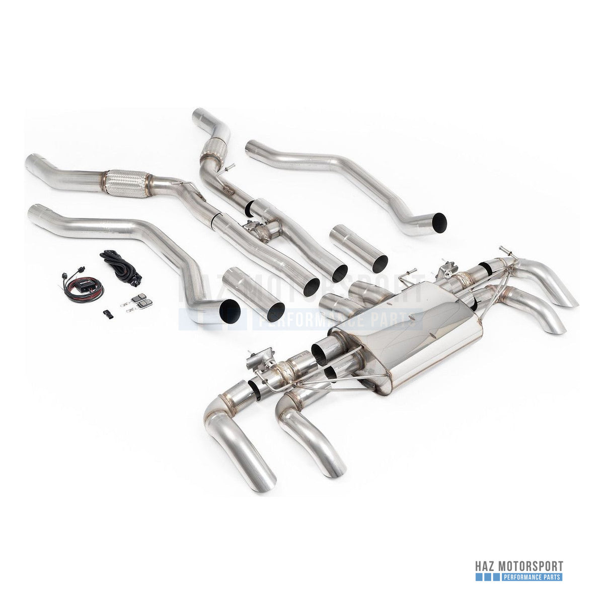 Milltek Sport Resonated (Quieter) GPF Back Exhaust – Range Rover Vogue L460 P530 (LWB) V8 NC10 Engine (2022–2023) – photo 1