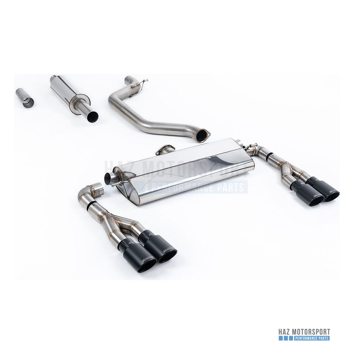 Milltek Sport Resonated (Quieter) GPF Back Exhaust – Seat Leon Cupra Mk4 300PS (2021 on) – photo 3