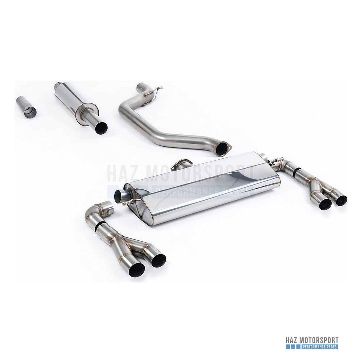 Milltek Sport Resonated (Quieter) GPF Back Exhaust – Seat Leon Cupra Mk4 300PS (2021 on) – photo 5