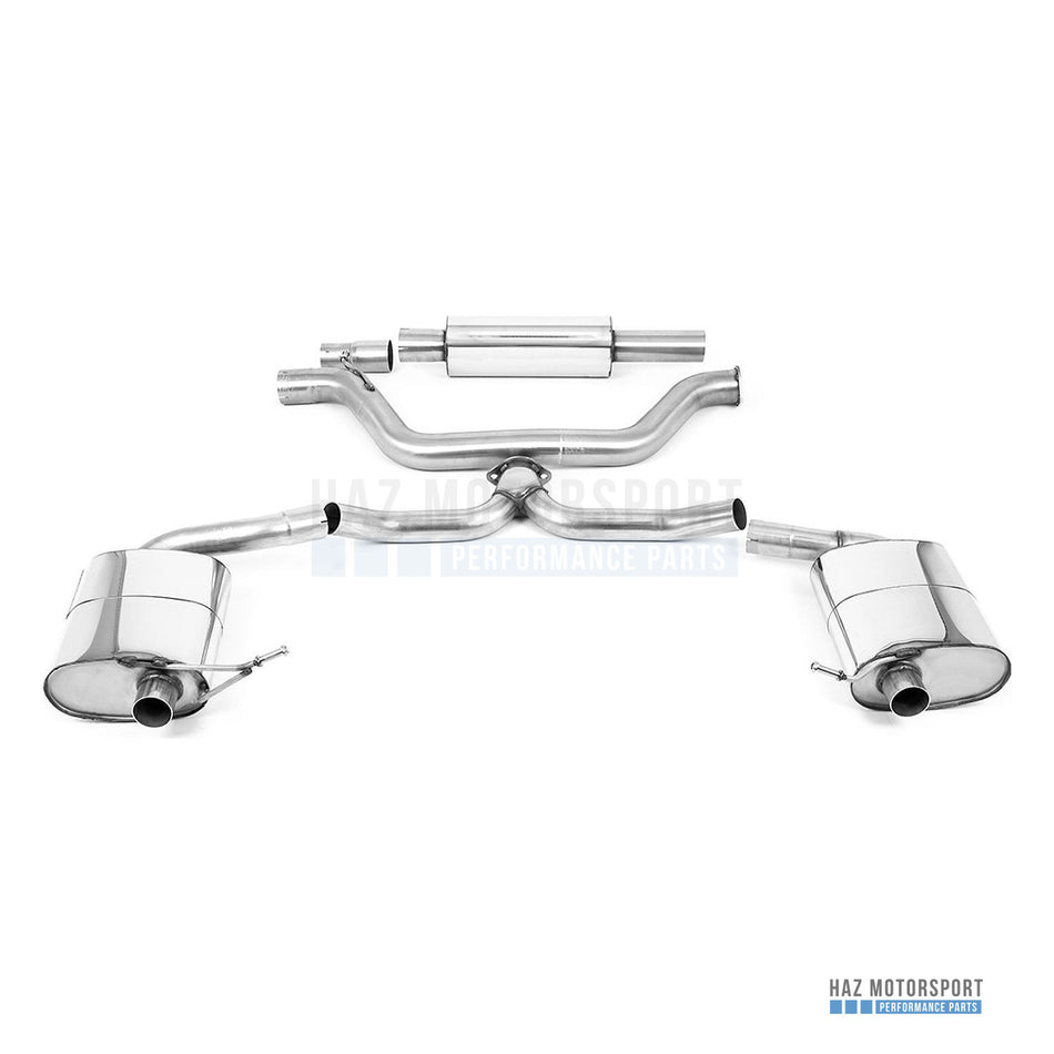 Milltek Sport Resonated (Quieter) GPF Back Exhaust – Skoda Octavia vRS 2.0 TSI 245PS (2020 on) – photo 1