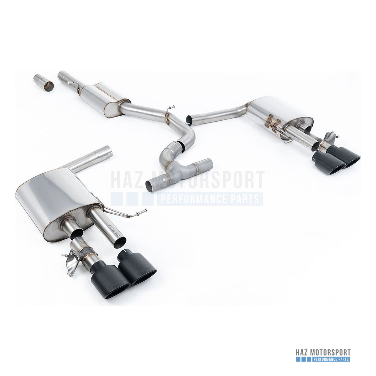 Milltek Sport Resonated (Quieter) GPF Back Exhaust – VW Arteon R 2.0 TSI 320PS (2022 on) – photo 2