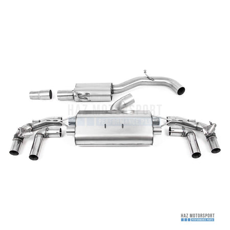 Milltek Sport Resonated (Quieter) GPF Back Exhaust – VW Golf R Mk8 & Mk8.5 2.0 TSI (2021 on) – photo 7