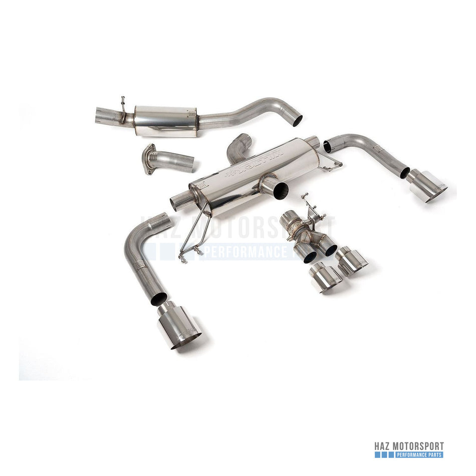 Milltek Sport Resonated (Quieter) Secondary Cat Back Exhaust – Toyota GR Corolla 1.6 Turbo (2023 on) – photo 1