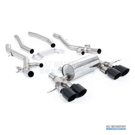 Milltek Sport Resonated (Quieter) Secondary Cat Back Exhaust – BMW G8X M3/M4 (2020 on) – photo 5