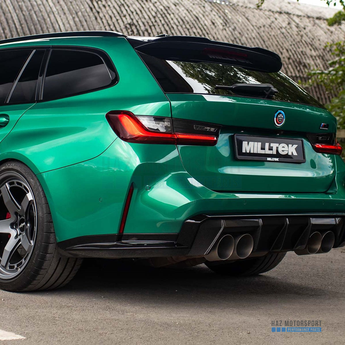 Milltek Sport Resonated (Quieter) Secondary Cat Back Exhaust – BMW G8X M3/M4 (2020 on) – photo 12