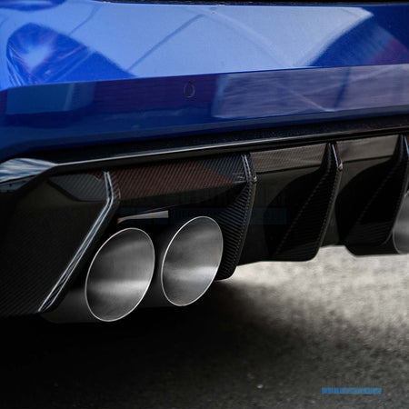 Milltek Sport Resonated (Quieter) Secondary Cat Back Exhaust – BMW G8X M3/M4 (2020 on) – photo 15