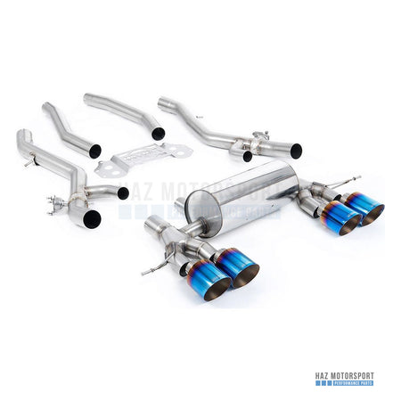 Milltek Sport Resonated (Quieter) Secondary Cat Back Exhaust – BMW G8X M3/M4 (2020 on) – photo 16