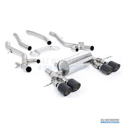 Milltek Sport Resonated (Quieter) Secondary Cat Back Exhaust – BMW G8X M3/M4 (2020 on) – photo 20