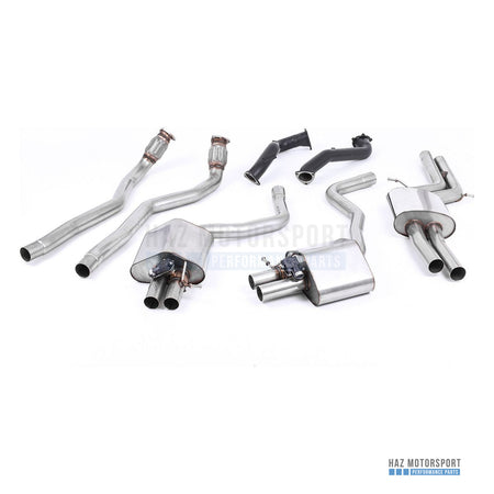 Milltek Sport Resonated (Quieter) Turbo Back Exhaust – Audi RS6/RS7 C7 (2013–2018) – photo 1