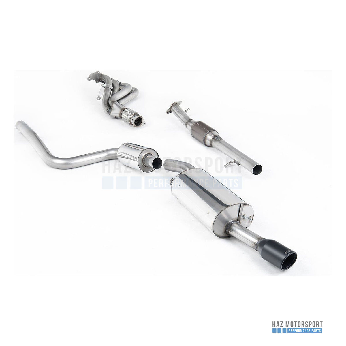 Milltek Sport Resonated (Quieter) Turbo Back Exhaust – Ford Fiesta Mk6 ST 150 (2005–2008) – photo 1