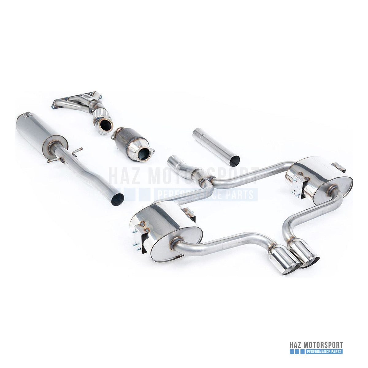 Milltek Sport Resonated (Quieter) Turbo Back Exhaust – Mini Cooper S R52 (2004–2008) – photo 1