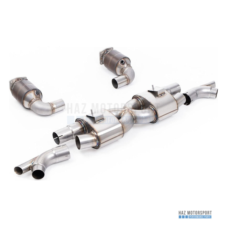 Milltek Sport Resonated (Quieter) Turbo Back Exhaust – Porsche 991.2 Turbo S (2016–2019) – photo 1
