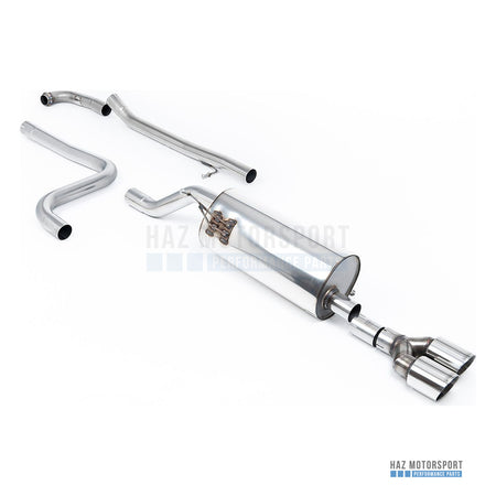 Milltek Sport Road+ Cat Back Exhaust – Ford Fiesta Mk8 1.0T ST Line (2017–2019) – photo 2