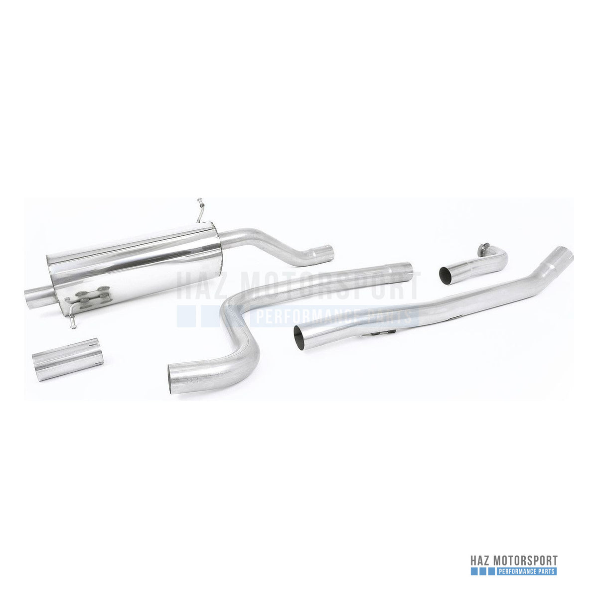 Milltek Sport Road+ Cat Back Exhaust – Ford Fiesta Mk8 1.0T ST Line (2017–2019) – photo 7