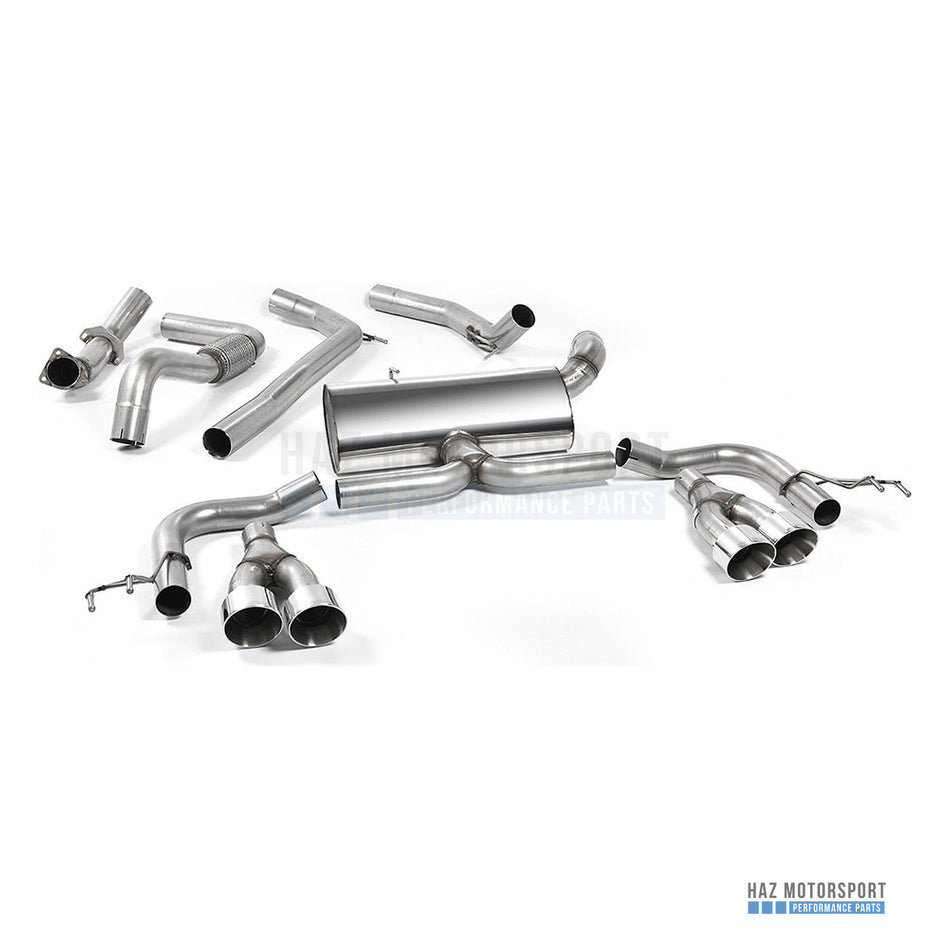Milltek Sport Road+ Cat Back Exhaust – Honda Civic FK2 Type R Turbo (2015–2017) – photo 1