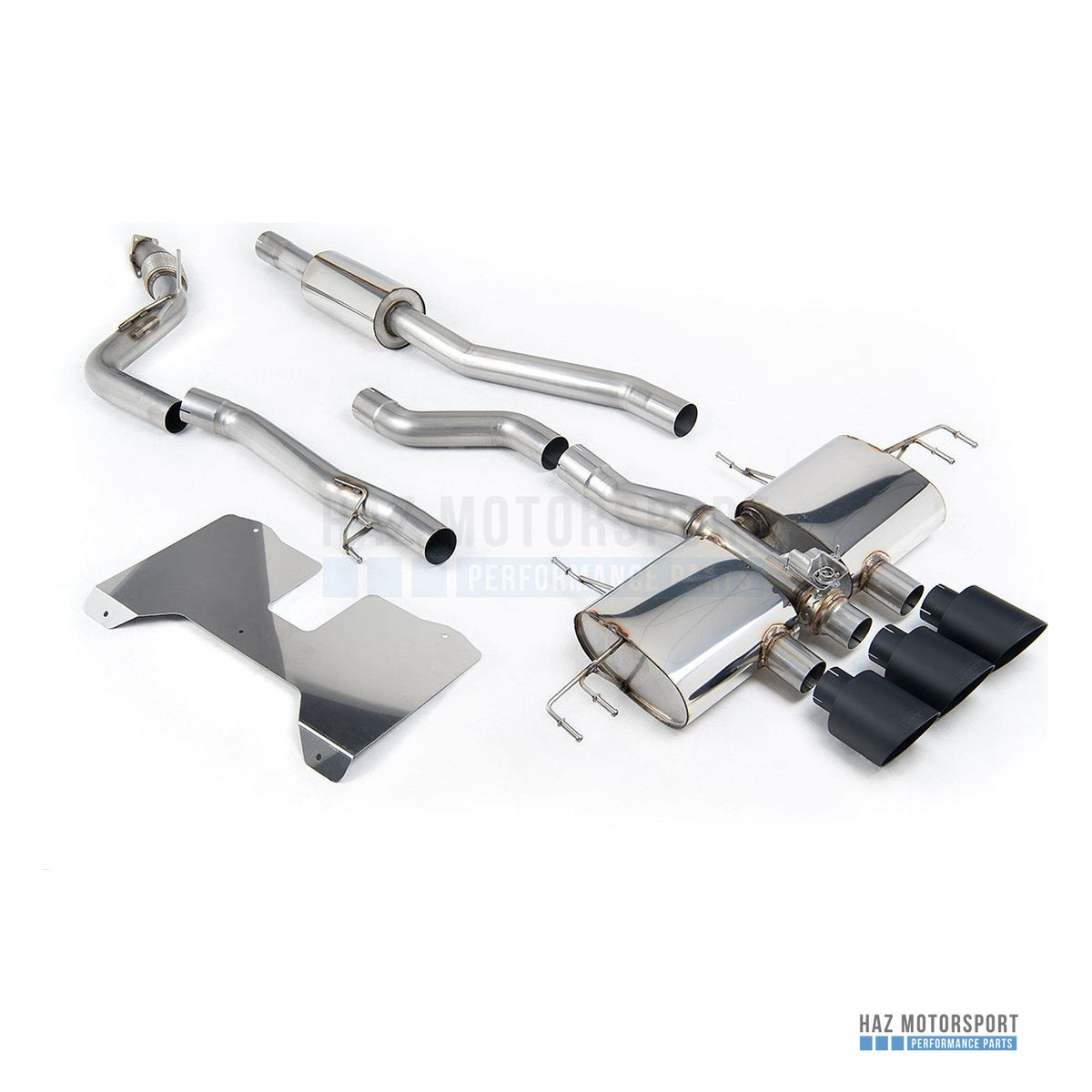 Milltek Sport Road+ Cat Back Exhaust – Honda Civic FL5 Type R (2022 on) – photo 4