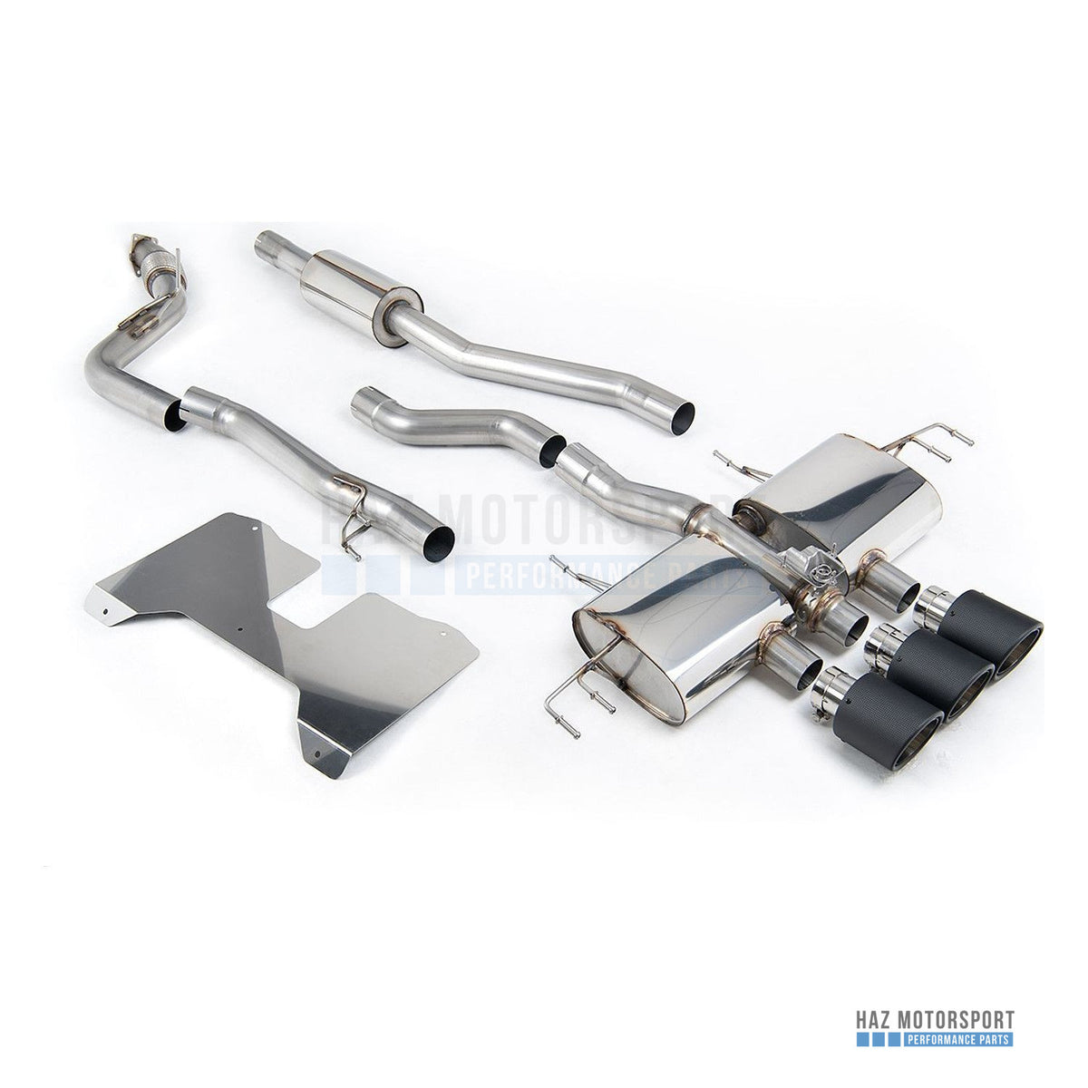 Milltek Sport Road+ Cat Back Exhaust – Honda Civic FL5 Type R (2022 on) – photo 24