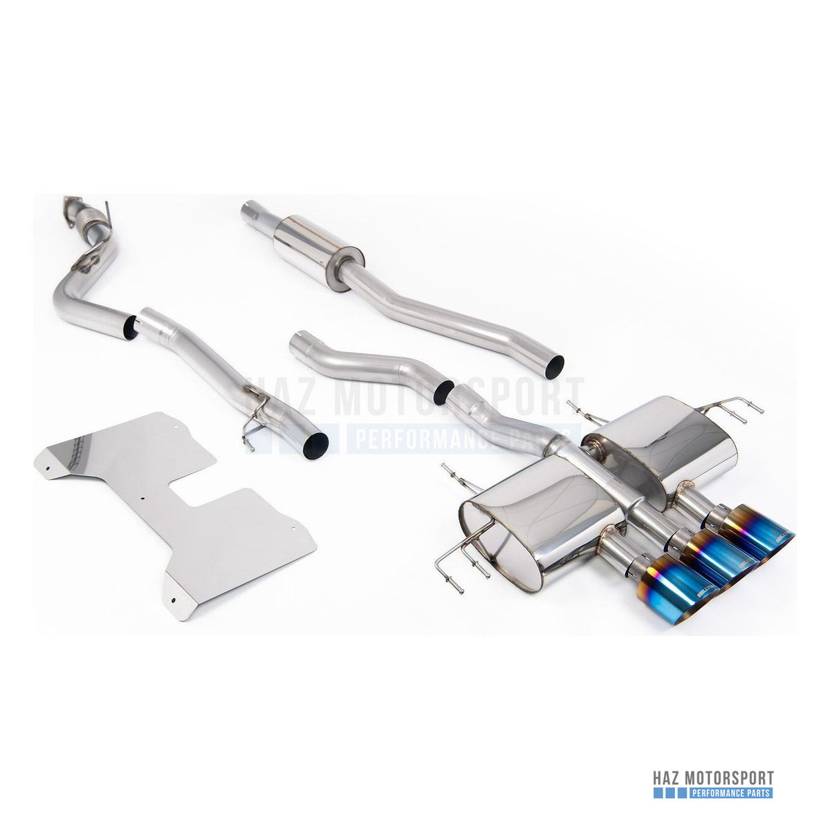 Milltek Sport Road+ Cat Back Exhaust – Honda Civic FL5 Type R (2022 on) – photo 34