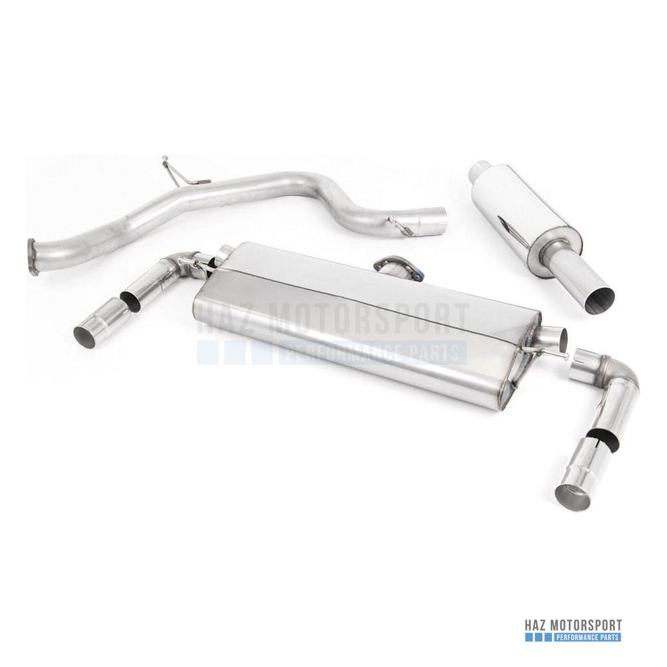Milltek Sport Road+ Cat Back Exhaust – Seat Leon Cupra 300 2.0 TSI (2018–2019) – photo 1
