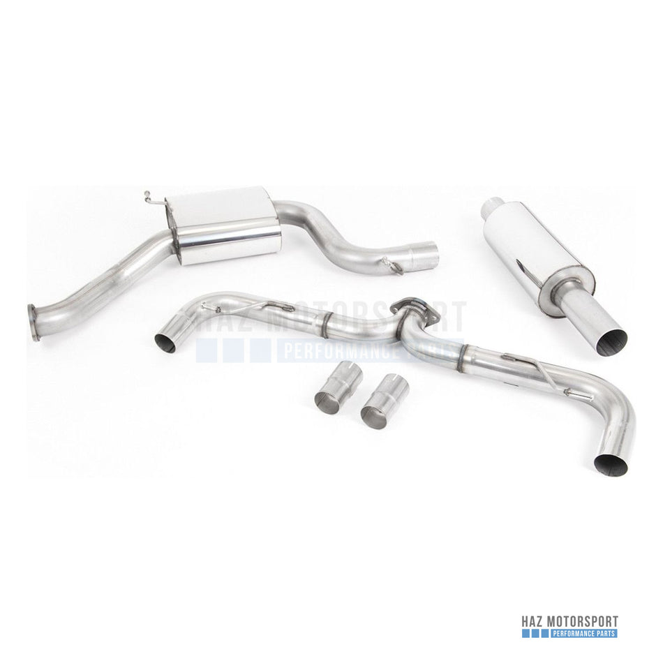 Milltek Sport Road+ Cat Back Exhaust – VW Golf Mk7.5 GTI (Incl Performance Pack) (2017–2018) – photo 1
