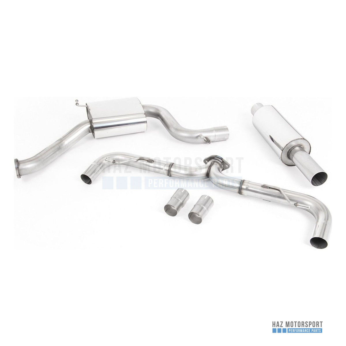 Milltek Sport Road+ Cat Back Exhaust – VW Golf Mk7.5 GTI (Incl Performance Pack) (2017–2018) – photo 9