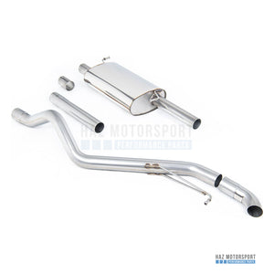 Discreet tailpipe (factory position) tailpipe trim