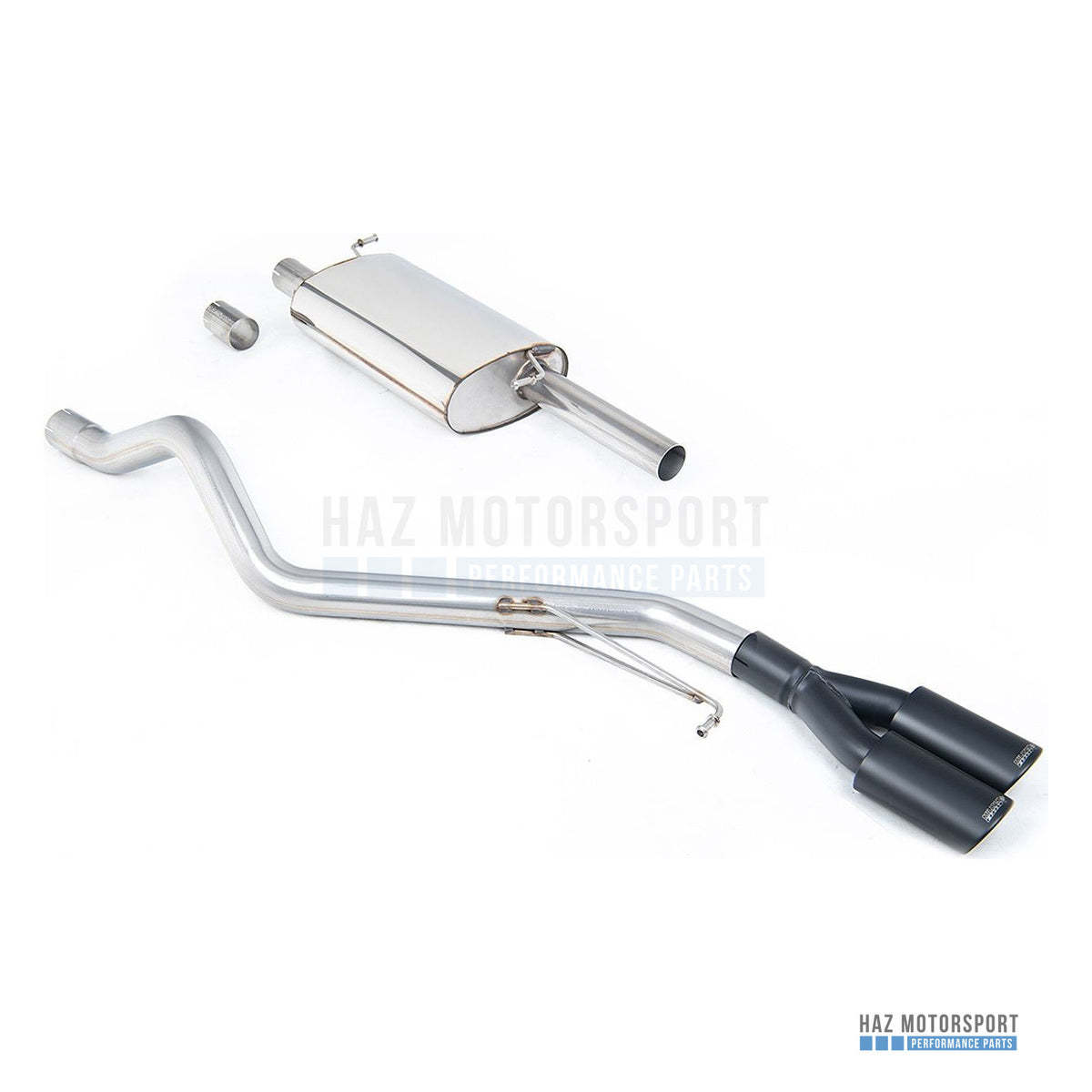 Milltek Sport Road+ Cat Back Exhaust – VW T6 SWB 2.0 TSI Petrol (2017 on) – photo 2