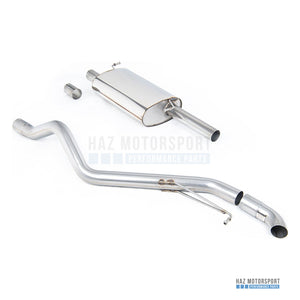 Discreet tailpipe (factory position) tailpipe trim