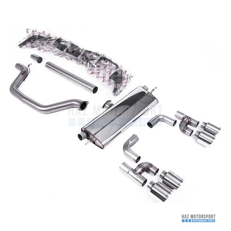 Milltek Sport Road+ GPF Back Exhaust – VW Golf GTI Mk8 (2020–2024) – photo 1