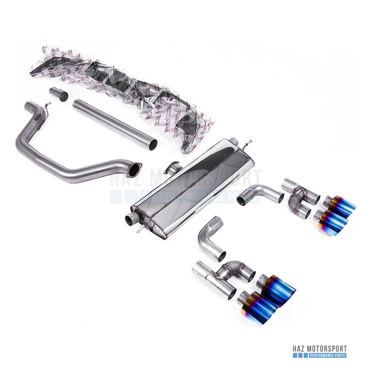 Milltek Sport Road+ GPF Back Exhaust – VW Golf GTI Mk8 (2020–2024) – photo 8